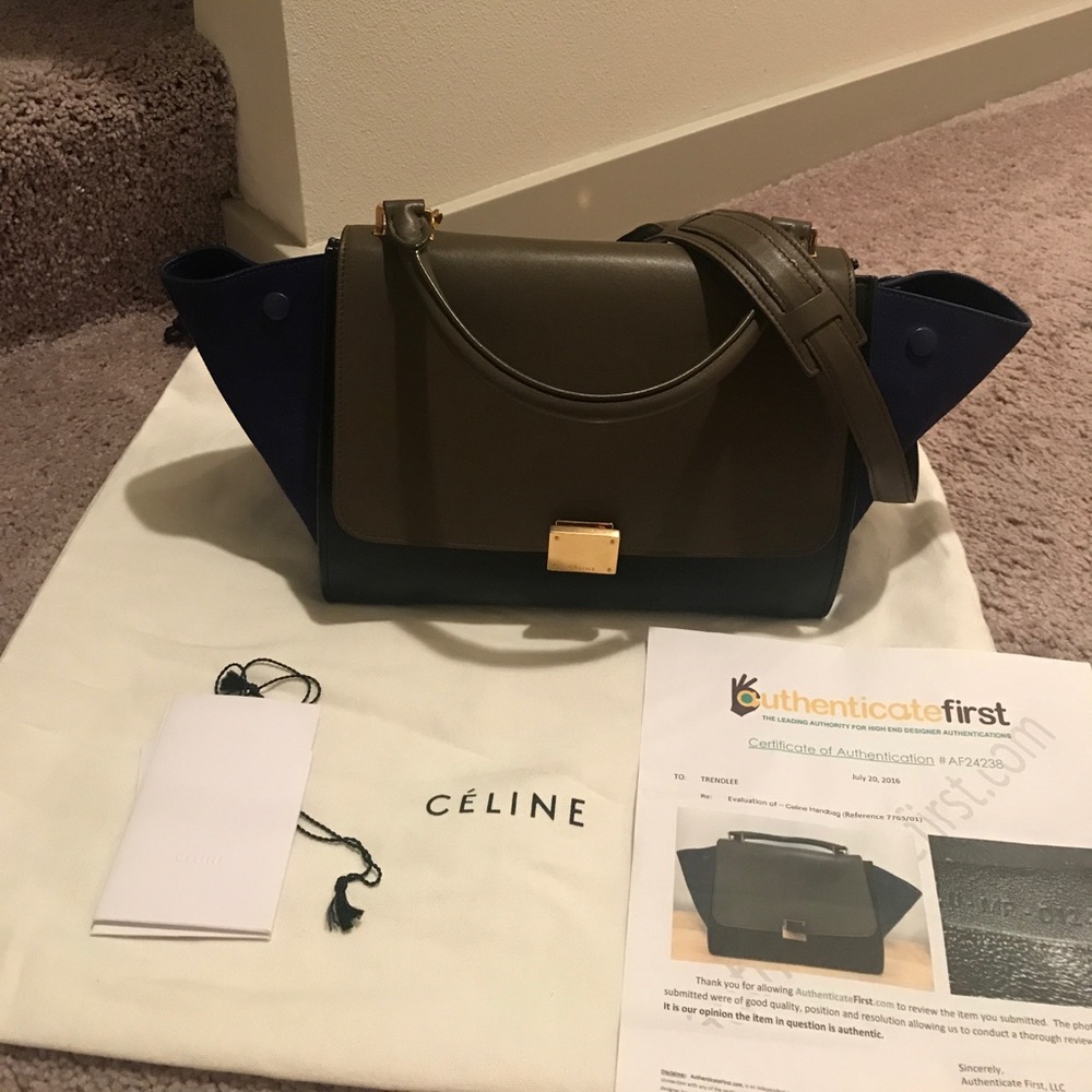 Celine trapeze small shoulder bag